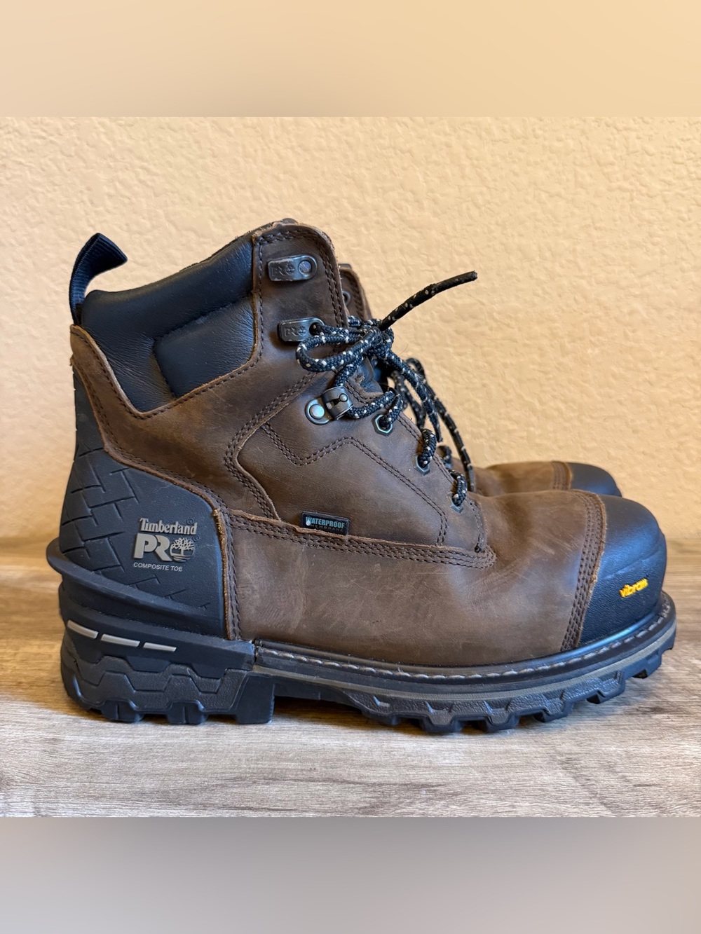 Timberland PRO Men's Boondock HD 6” Composite Toe Waterproof Work Boots